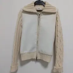 ナチュラルビューティ ニットジャケット