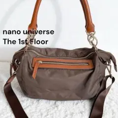 The 1st Floor nano universeブラウンショルダーバッグ