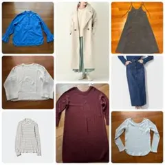 定価1万円超新品コート入り 他新品含む8点まとめ売り｜ワンピース・アウターセット