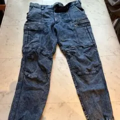 寅壱　デニムカーゴパンツ 4L 美品　　6のサムネイル