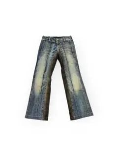 DIESEL ディーゼル ブーツカット 切替 デニム パンツ 27