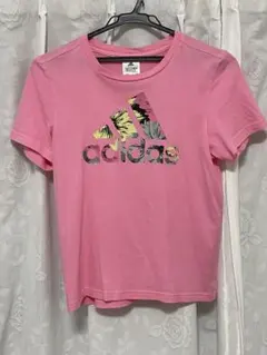 ★クリスマスセールUSED adidas ピンク TシャツA/S