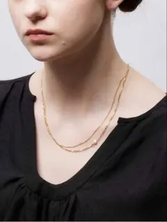 MARIA BLACK Cantare Necklace イエローゴールドのサムネイル