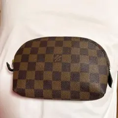 ノベルティ ポーチ ラウンド ブラウン コスメポーチ