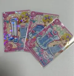 アイカツ！ アイスブルーフリルコーデ R 3枚セット