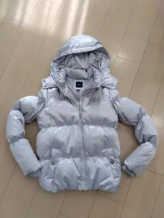 【Gap kids】160 シルバー ダウン90％ ジャケット女性もOK！