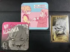 ヒロアカ 原画展 トガヒミコ アートコースター 箔押しクリアカード