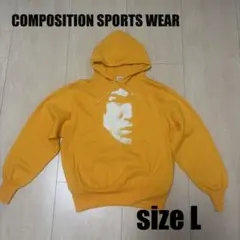 ブルース・リー（？）　プルオーバー　フーディー　パーカー　イエロー