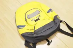 カナック 新幹線 リュックサック 子供用 ドクターイエロー ダブルジッパー式