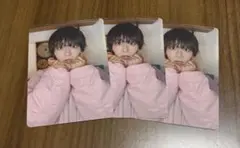 なにわ男子　大西流星　トレカ　特典　HARD WORK 3枚