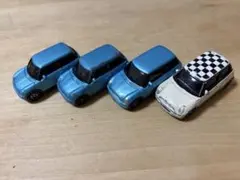 トミカ　ミニクーパー4台まとめセットのサムネイル