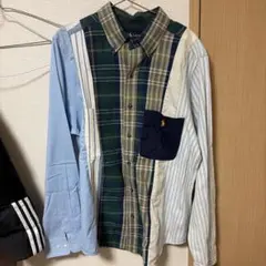 Ralph Lauren リメイク 長袖シャツ L 古着のサムネイル