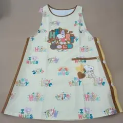 【新品】Peanuts　スヌーピー　チュニック型エプロン　レディース　保育士のサムネイル