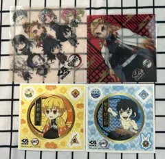 鬼滅の刃 くら寿司のコラボ クリアシートとシールのサムネイル