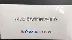 ヤマダホールディングス お買物優待券 ¥5000円分