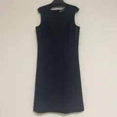 未使用　プラステ　黒ノースリーブワンピース　Mサイズ