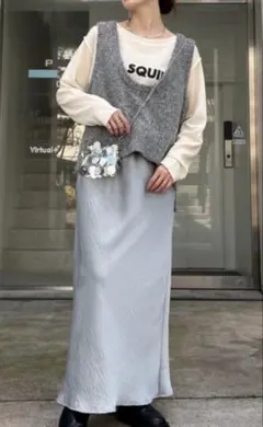 CIAOPANIC TYPY ラメニットベスト