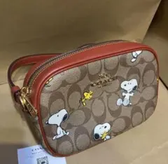 COACH X PEANUTS スヌーピー ミニボディバッグ② ピーナッツ