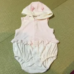 コムサ   ロンパース   70㎝  レッグウォーマー付き 美品