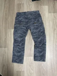 EDWIN 迷彩 カーゴパンツ ワイド ジップ ギミック ミリタリーのサムネイル