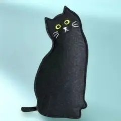 カルディ　新品　黒猫ペンケース　小物入れ