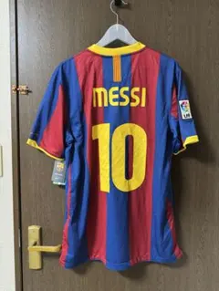 正規品ナイキ　FCバルセロナ2010/2011 メッシ10番シャツ L