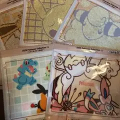 一番くじ ポケモン I賞　ハンドタオルコレクション　5種セット