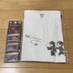 全集中展 時透無一郎 竈門炭治郎 Tシャツ Lサイズ ＆ 一番くじセット