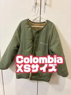 Columbia XSサイズ ジャケット オリーブグリーン　リバーシブルボア