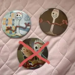 フォーキー 缶バッジセット