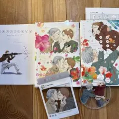 保坂さんと三好くん 上下巻セット　特典つき　アクリルコースター　クリアカードのサムネイル