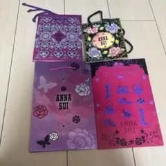 ANNA SUI ショップ袋 4枚セット