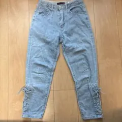 lovetoxic ライトブルーロングパンツ Mサイズ