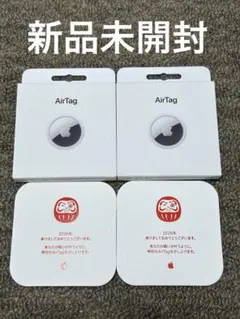 Apple Air Tag 2個セット エアタグ 2026限定デザイン ダルマ