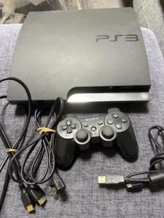 PS3 CECH-3000B320GB箱有動作確認済 HDMI付コントローラー付
