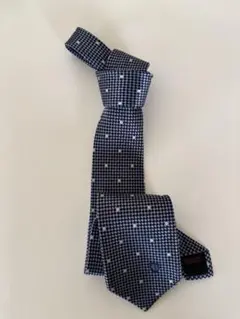 BLACK LABEL CRESTBRIDGE ネクタイ ネイビー/ホワイト