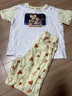 鬼滅の刃　善逸　セットアップ　パジャマ　120㎝