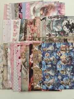 デザインペーパー コラージュシートセット