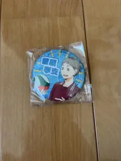 ハイキュー 思い出シャイニー 缶バッジ ガチャ 幼少期　菅原孝支