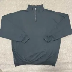 JERZEES NuBlend ハーフジップ チャコール