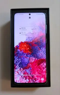 Galaxy S20 5G 青色 本体 箱、取扱説明書付き