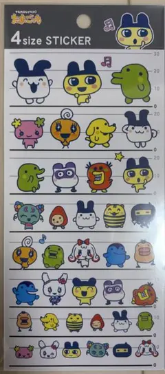 4size STICKER たまごっち 正規品