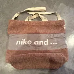 niko and… ボアトートバッグのサムネイル