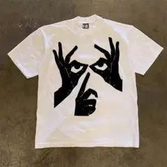 ホワイト 手のシルエット Tシャツ　 archive