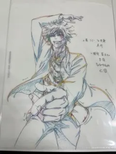 五条悟B 原画 懐玉・玉折 A4クリアファイル 呪術廻戦展 懐玉・玉折 渋谷事変