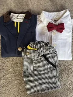 男の子フォーマルスーツ 120cm ネイビー卒業式　入学式に