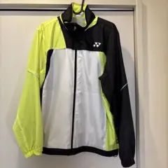 YONEX ウインドブレーカーホワイト/イエロー/ブラック　Mサイズ