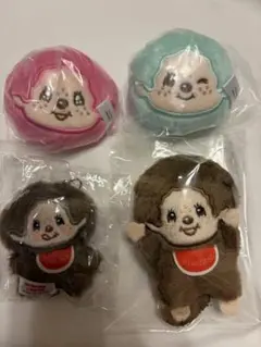 モンチッチぬいぐるみスマホチャームぬいぐるみモンチッチちゃんスノー