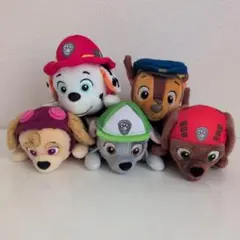 パウ・パトロール ぬいぐるみ 5体セット