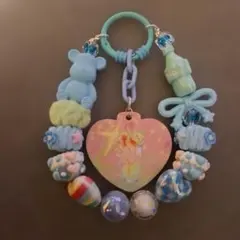 ハンドメイド ストラップ キーホルダー 可愛いクマ